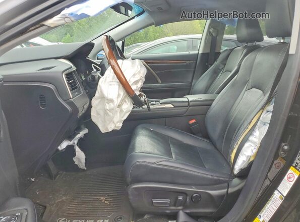 2T2BZMCA9KC200566 2019 LEXUS RX Black Vista interior delantera