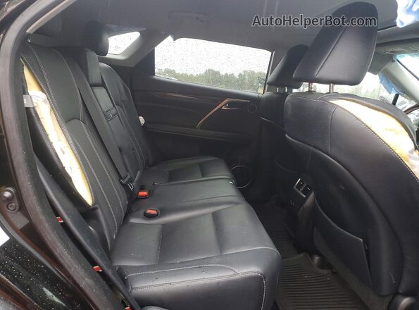 2T2BZMCA9KC200566 2019 LEXUS RX Black Vista de los asientos traseros