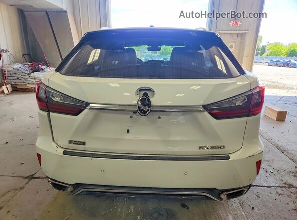 2T2BZMCAXJC135581 2018 LEXUS RX Белый Вид сзади