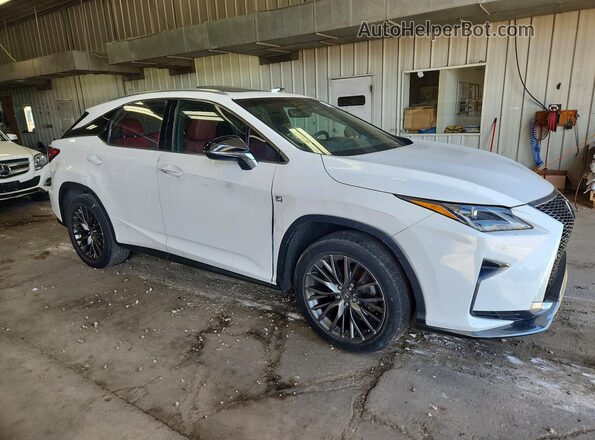 2T2BZMCAXJC135581 2018 LEXUS RX Белый Передняя правая четверть