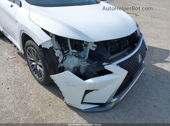 2T2BZMCAXJC165437 2018 LEXUS RX 350 Белый Вид спереди
