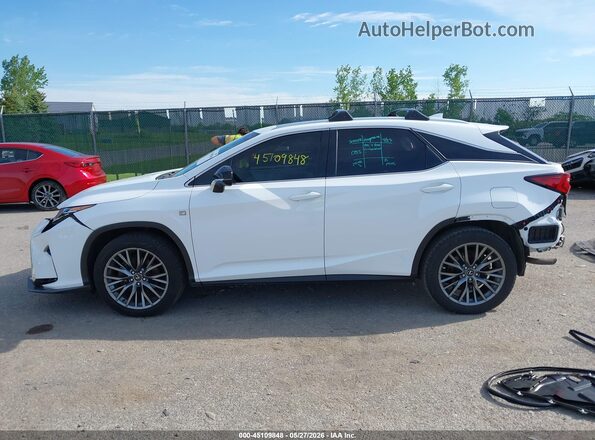 2T2BZMCAXJC165437 2018 LEXUS RX 350 Белый Панорамный вид салона 360°