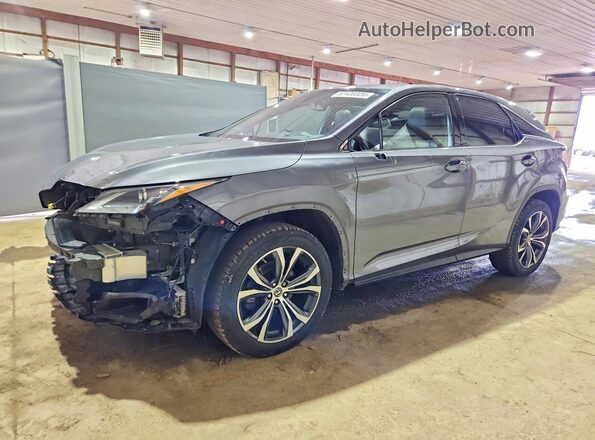 2T2BZMCAXJC167477 2018 LEXUS RX Gray Vista tres cuartos delantera izquierda