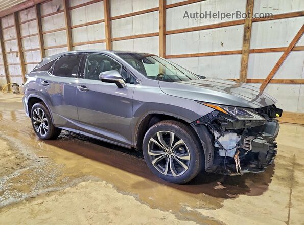 2T2BZMCAXJC167477 2018 LEXUS RX Gray Delantero derecho