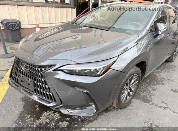 2T2GGCEZ2TC111951 2026 LEXUS NX 350 Gray Առջևի ձախ երեք քառորդ տեսարան