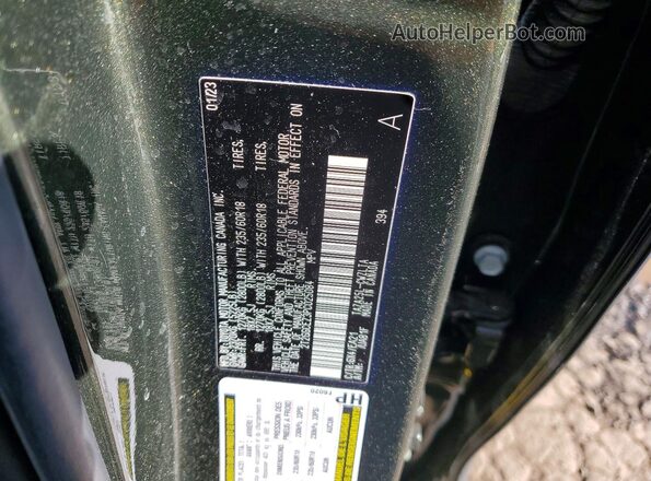 2T2GGCEZ3PC025084 2023 LEXUS NX Green Вид наклейки з VIN-кодом