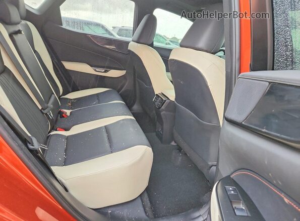 2T2GGCEZ8PC021712 2023 LEXUS NX Burgundy Вид задніх сидінь