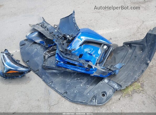 2T2GKCEZ0NC004110 2022 LEXUS NX 350H Blue Widok zestawu wskaźników