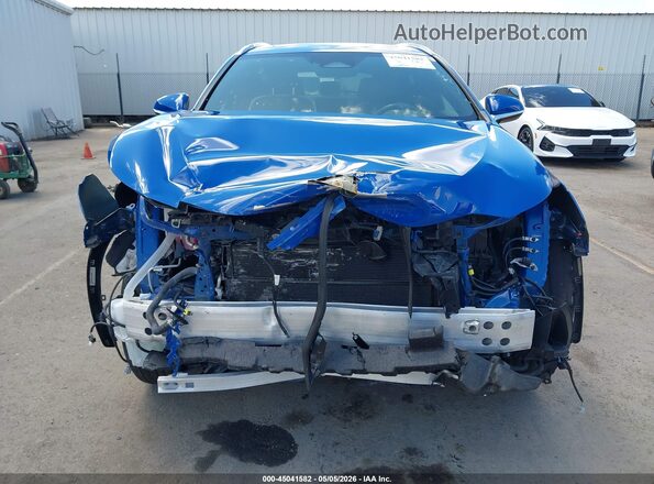 2T2GKCEZ0NC004110 2022 LEXUS NX 350H Blue Widok wnętrza z tyłu