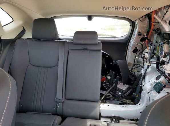 2T2GKCEZ1NC008988 2022 LEXUS NX Белый Вид задних сидений