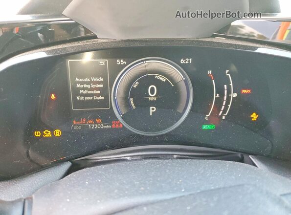 2T2GKCEZ1RC020127 2024 LEXUS NX Black Widok zestawu wskaźników