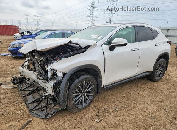 2T2GKCEZ2NC004898 2022 LEXUS NX White წინა მარცხენა ხედი სამი მეოთხედიდან