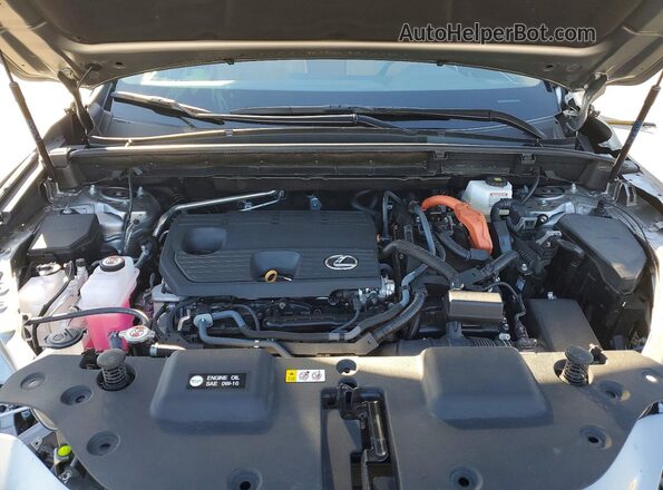 2T2GKCEZ2RC017575 2024 LEXUS NX Gray Vista del compartimento del motor