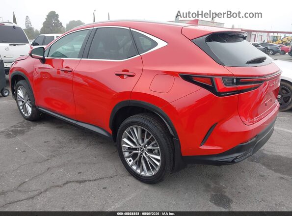 2T2GKCEZ4SC042046 2025 LEXUS NX 350H Красный Задняя левая четверть