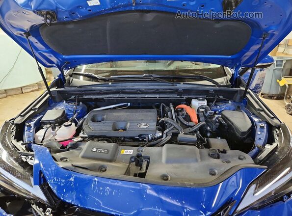 2T2GKCEZ7SC036015 2025 LEXUS NX Blue ძრავის განყოფილების ხედი