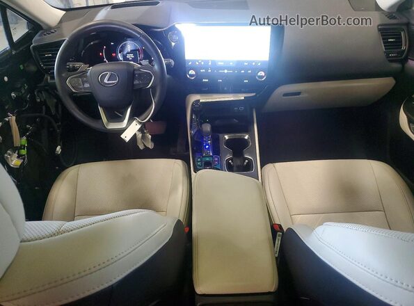 2T2HGCEZ7SC077010 2025 LEXUS NX Black წინა პანელის ხედი