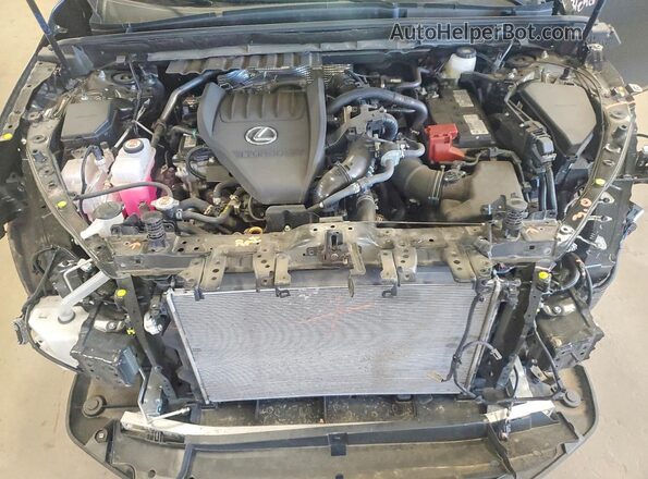 2T2HGCEZ7SC077010 2025 LEXUS NX Black ძრავის განყოფილების ხედი