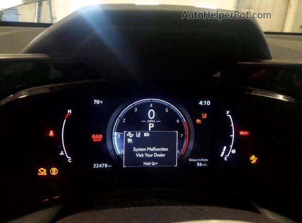 2T2HGCEZ7SC077010 2025 LEXUS NX Black ხელსაწყოთა პანელის ხედი