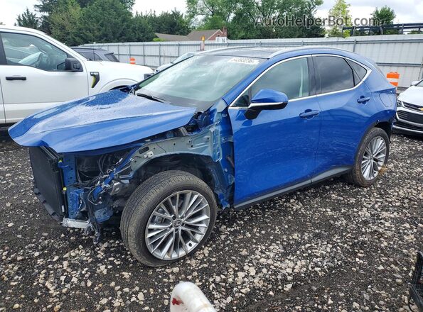 2T2HGCEZ8SC073600 2025 LEXUS NX Синий Передняя левая четверть