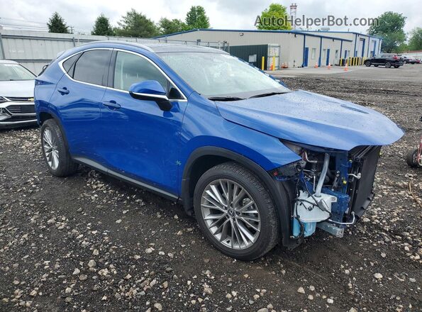 2T2HGCEZ8SC073600 2025 LEXUS NX Синий Передняя правая четверть