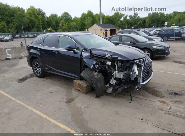 2T2HGMDA9MC057670 2021 LEXUS RX 450H Blue Przód prawy