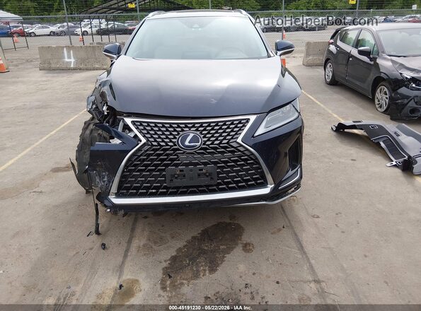 2T2HGMDA9MC057670 2021 LEXUS RX 450H Blue Widok z przodu