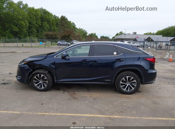 2T2HGMDA9MC057670 2021 LEXUS RX 450H Blue Widok wnętrza 360 stopni