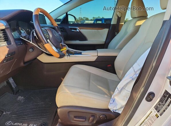 2T2HZMAA0LC166287 2020 LEXUS RX White Front interior view