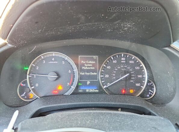 2T2HZMAA3LC152772 2020 LEXUS RX Белый Вид щитка приборов
