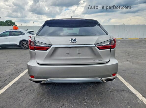 2T2HZMAA4NC239258 2022 LEXUS RX Серебряный Вид сзади