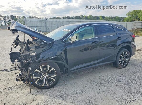 2T2HZMAA8LC157675 2020 LEXUS RX Black Vista tres cuartos delantera izquierda