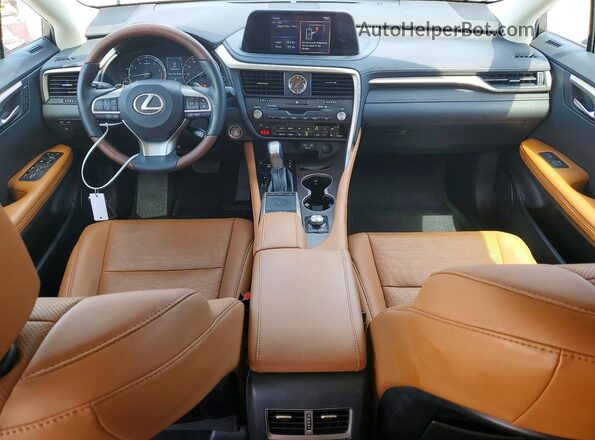 2T2HZMAA8MC210800 2021 LEXUS RX Красный Вид панели приборов