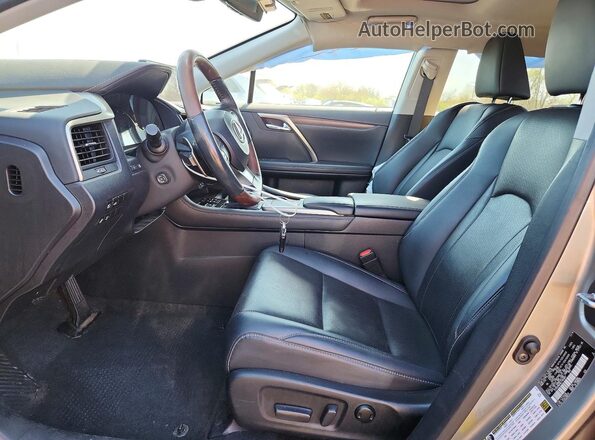 2T2HZMAA9LC160861 2020 LEXUS RX Серебряный Вид салона спереди
