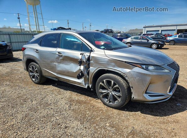 2T2HZMAA9LC160861 2020 LEXUS RX Серебряный Передняя правая четверть