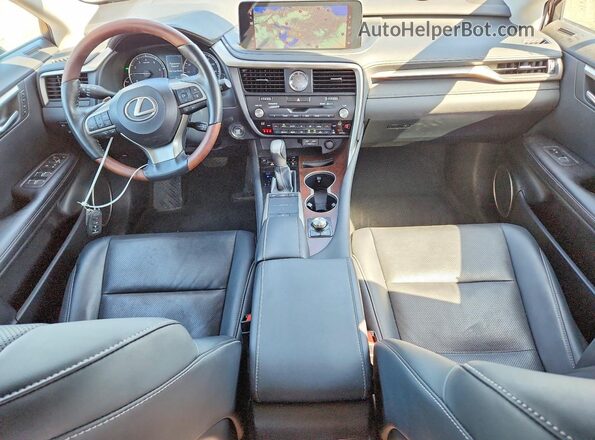 2T2HZMAA9LC160861 2020 LEXUS RX Серебряный Вид панели приборов
