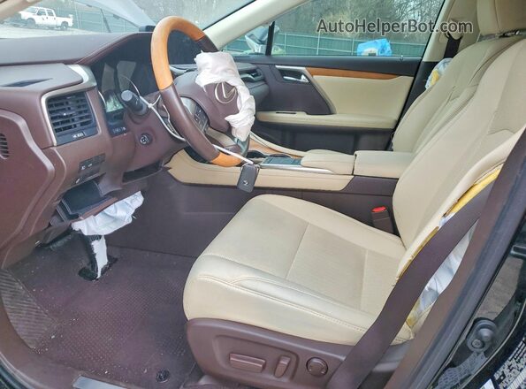 2T2HZMAA9LC165588 2020 LEXUS RX Черный Вид салона спереди