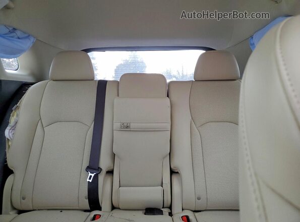 2T2HZMAA9LC165588 2020 LEXUS RX Черный Вид задних сидений