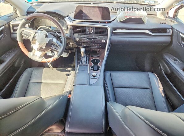 2T2HZMDA1MC300771 2021 LEXUS RX Черный Вид панели приборов