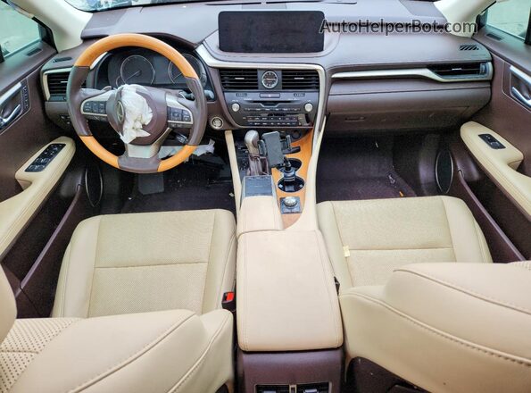 2T2HZMDA3LC229331 2020 LEXUS RX Blue Вид панелі приладів