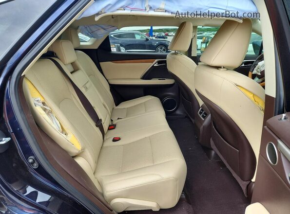 2T2HZMDA3LC229331 2020 LEXUS RX Blue Вид задніх сидінь