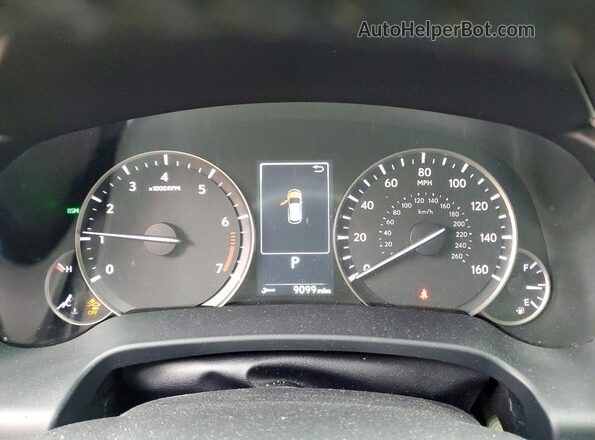 2T2HZMDA3LC241446 2020 LEXUS RX Gray Widok zestawu wskaźników