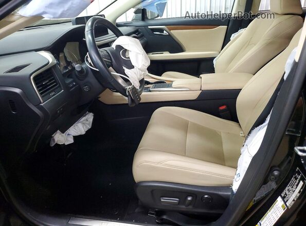2T2HZMDA3MC262511 2021 LEXUS RX Черный Вид салона спереди