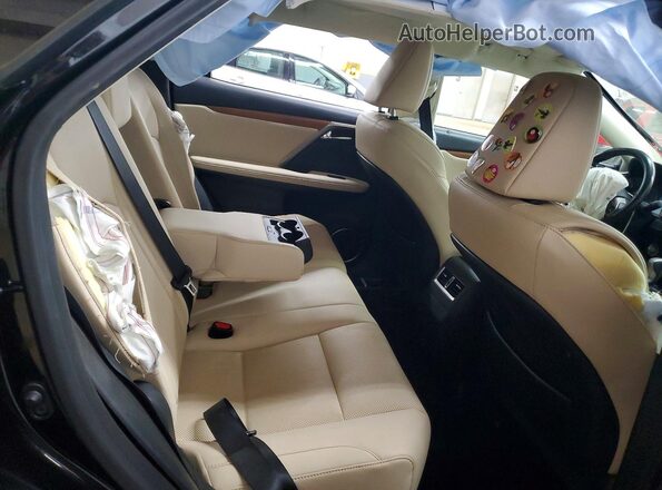 2T2HZMDA3MC262511 2021 LEXUS RX Черный Вид задней части салона