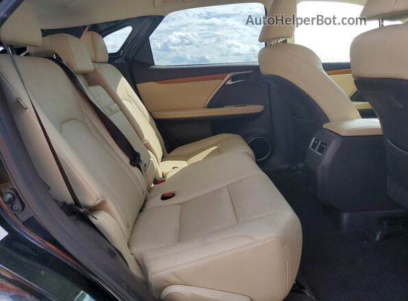 2T2HZMDA4LC218497 2020 LEXUS RX Черный Вид задней части салона