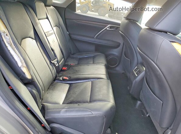 2T2HZMDA4LC229970 2020 LEXUS RX Gray Widok wnętrza z tyłu