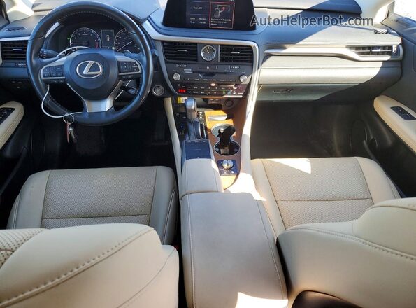 2T2HZMDA4MC270312 2021 LEXUS RX Cream წინა პანელის ხედი