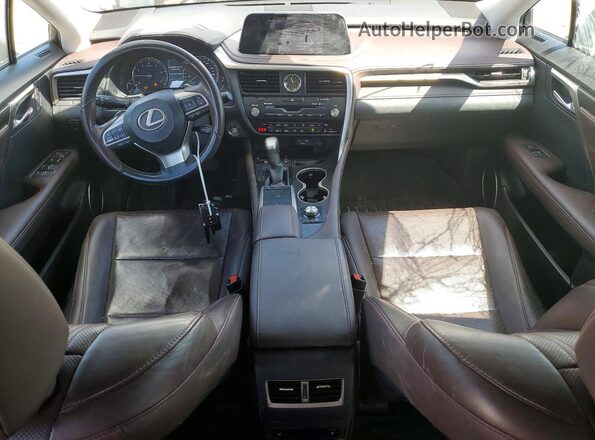 2T2HZMDA5LC221313 2020 LEXUS RX White წინა პანელის ხედი