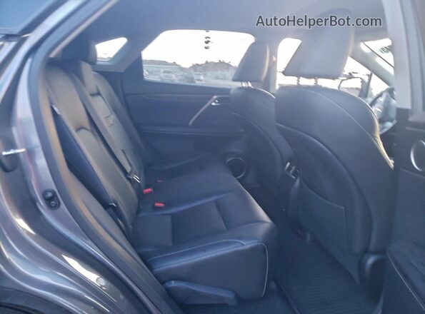 2T2HZMDA5LC250486 2020 LEXUS RX Gray Widok wnętrza z tyłu