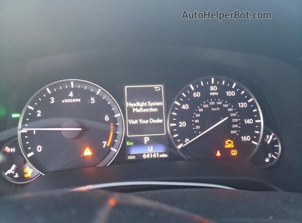 2T2HZMDA5LC250486 2020 LEXUS RX Gray Widok zestawu wskaźników