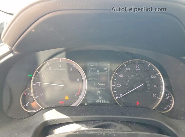 2T2HZMDA5NC330874 2022 LEXUS RX Черный Вид щитка приборов